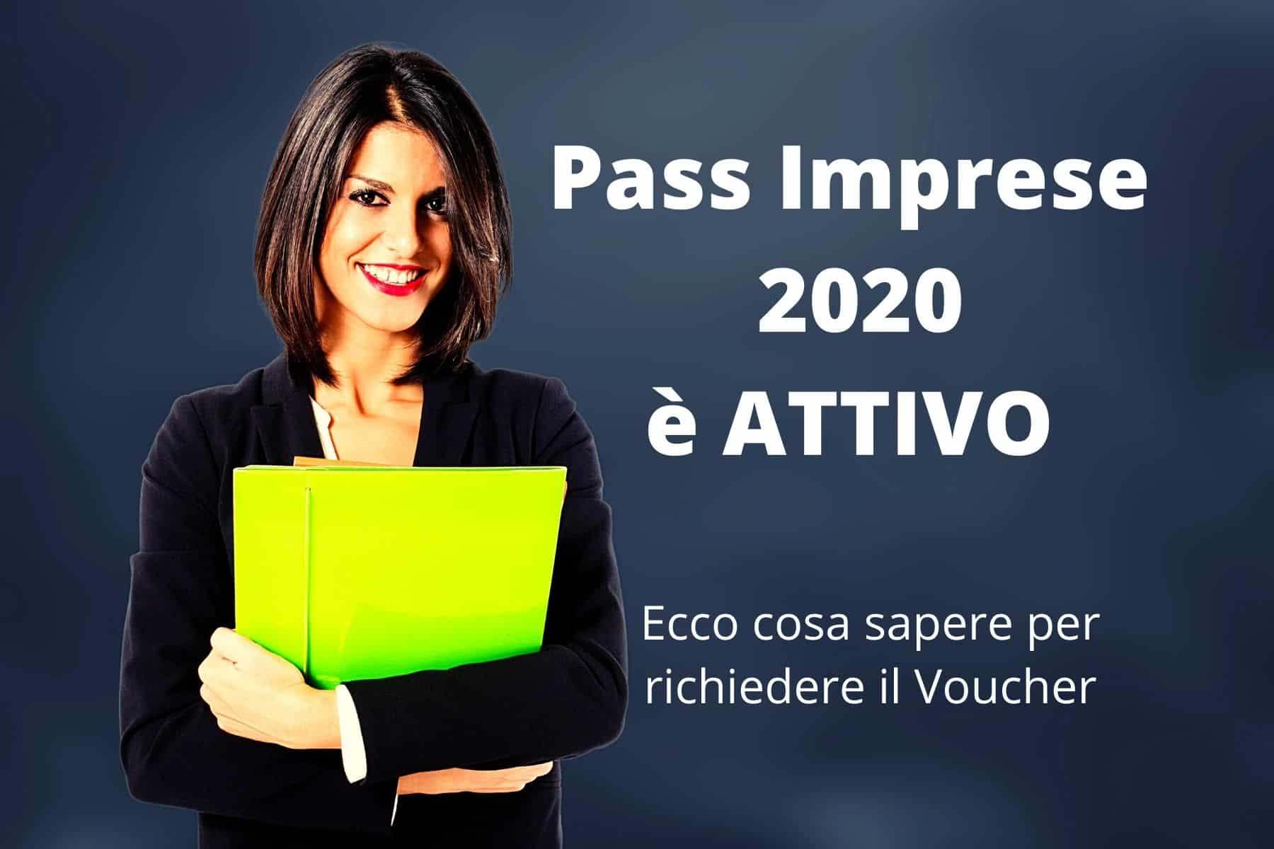 Pass Imprese 2020 Regione Puglia